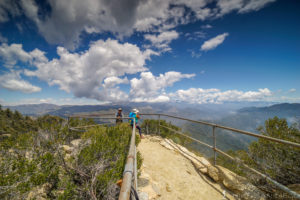 Echo Rock on top of Mt Wilson.