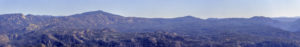 Looking towards Corte madera and piles peak